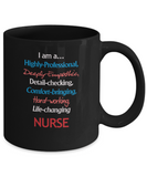 Life-Changing Nurse Appreciation Gift Mug - The VIP Emporium