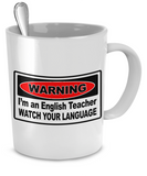 Funny mug for English Teachers - The VIP Emporium