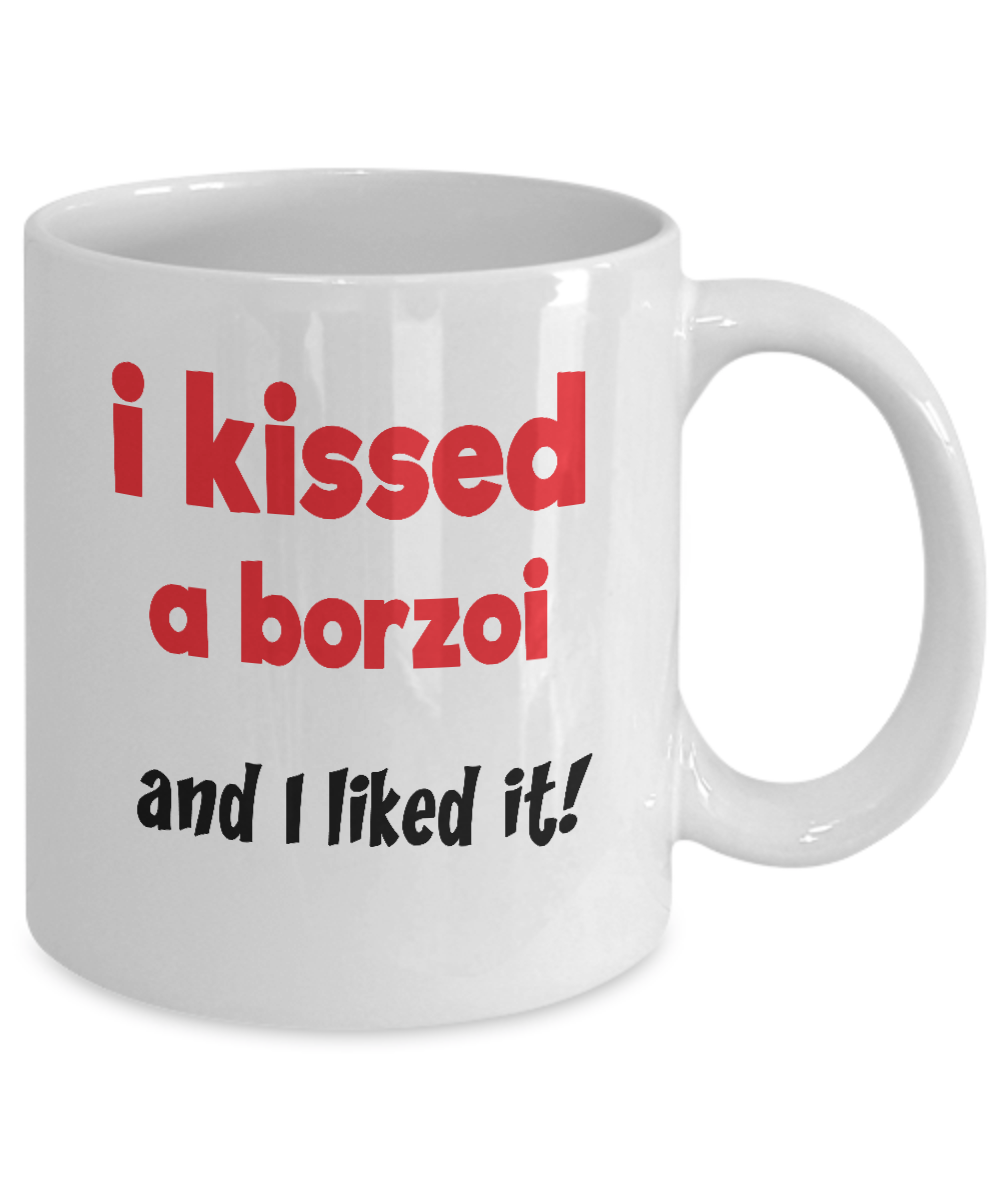 Borzoi Lovers Gift Mug - Russian Wolfhound Dad or Mom - The VIP Emporium