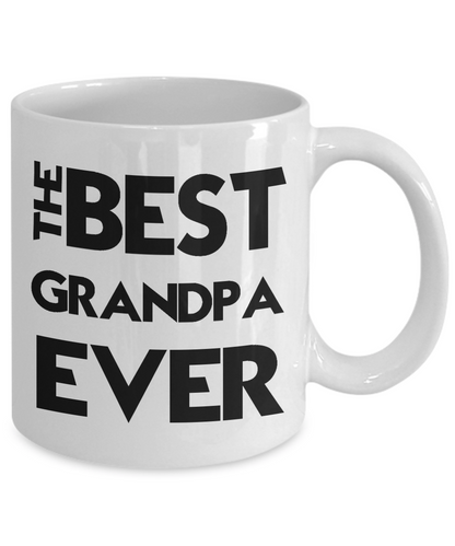 Best Grandpa Ever Gift Mug - The VIP Emporium