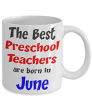 Preschool Teacher June Birthday Gift - The VIP Emporium