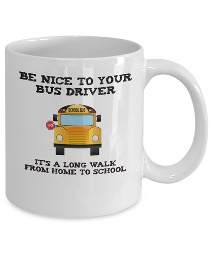 School Bus Driver Appreciation Gift Mug - The VIP Emporium