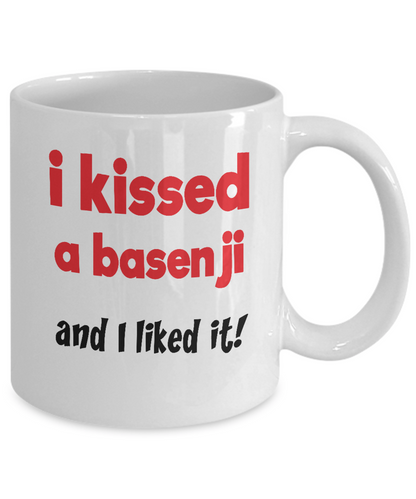 Basenji Dog Lover Gift Mug - I Kissed a Basenji - The VIP Emporium