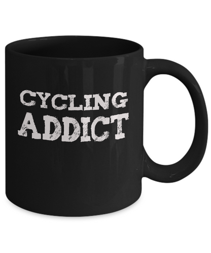 Cycling Addict - Gift Mug for Cyclist or Cycling Fan - The VIP Emporium