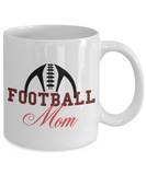 Football Mom fun gift mug - The VIP Emporium
