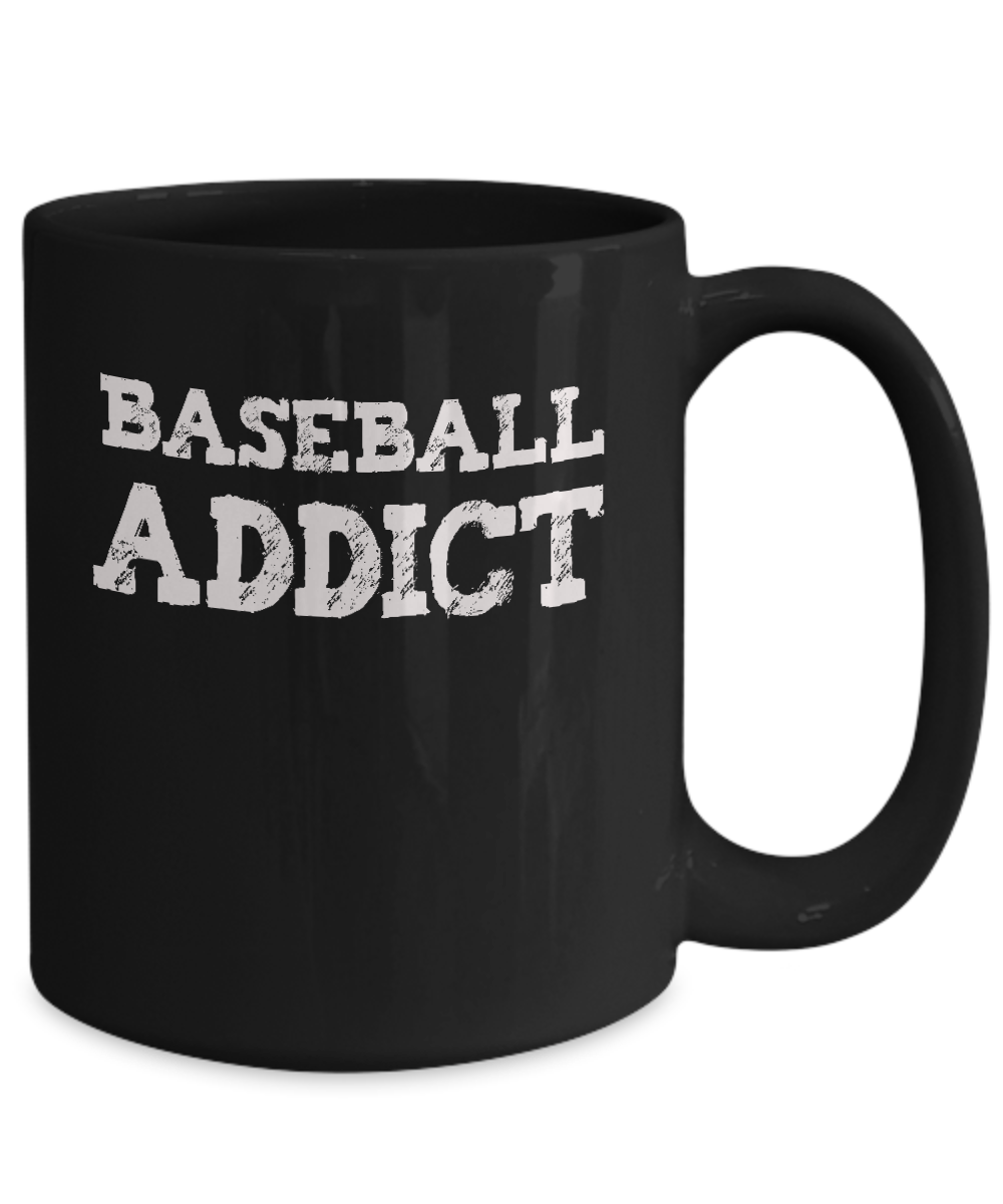 Baseball Fan Gift Mug - Baseball Addict - The VIP Emporium