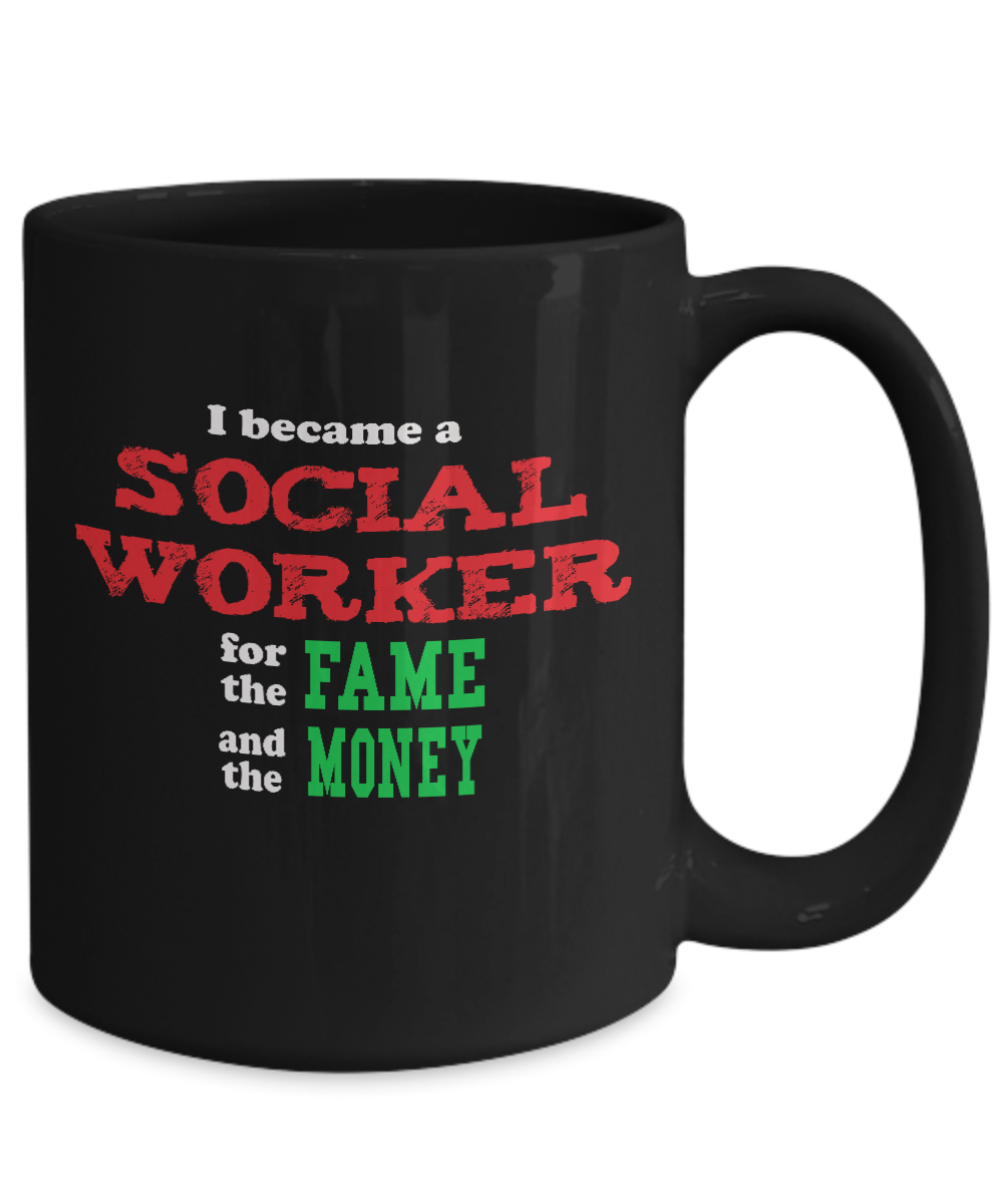 Social Worker Mug - Sarcastic Humor - Gift Idea - The VIP Emporium