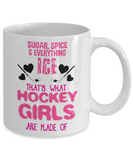 ice Hockey Girls Mug - The VIP Emporium