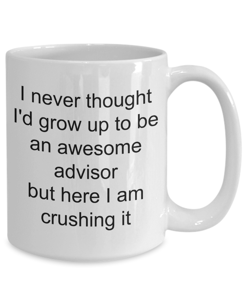 Advisor Gift Mug - Service Advisor Gifts - Academic Advisor - The VIP Emporium