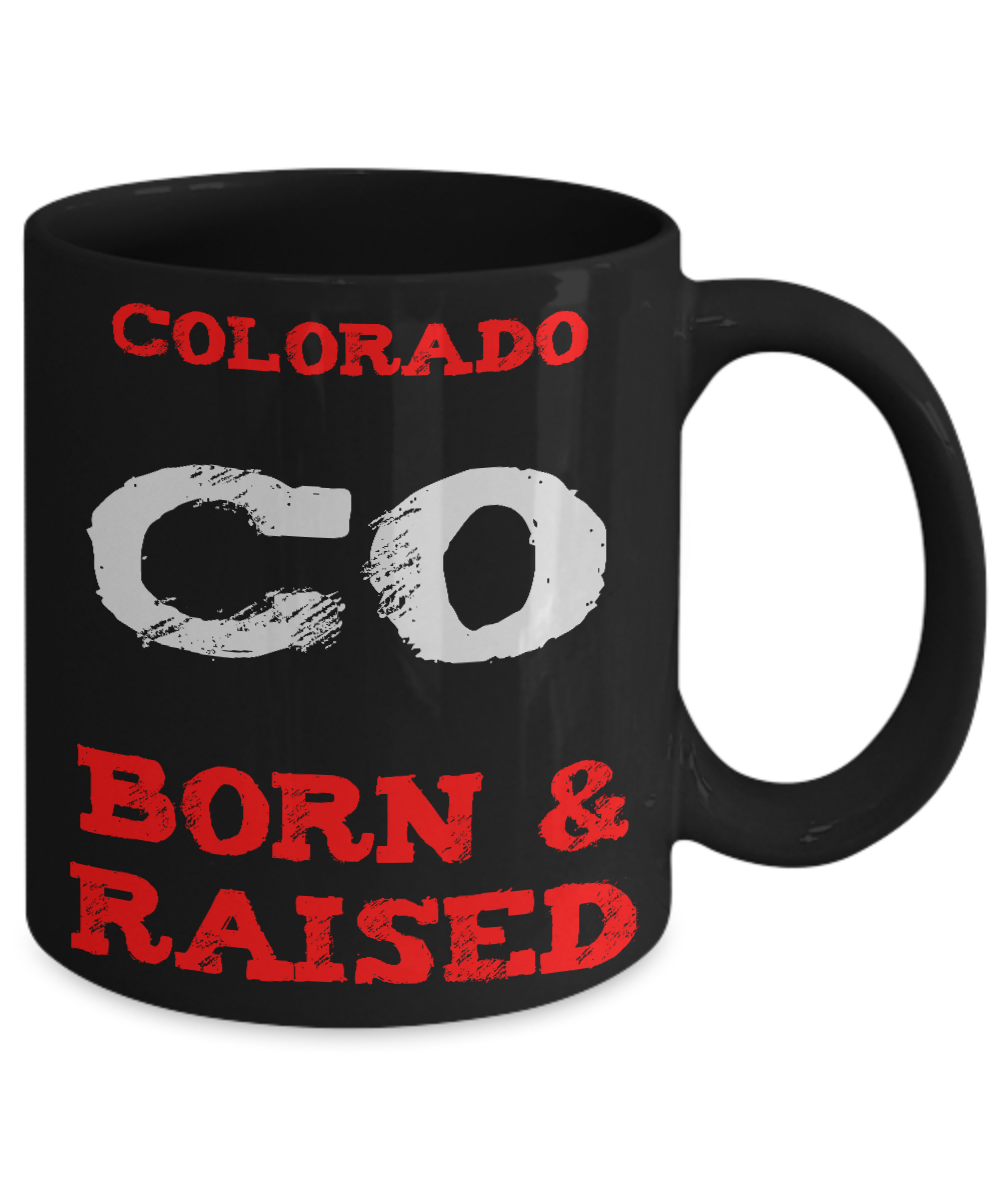 Colorado Mug - Colorado Born & Raised - The VIP Emporium