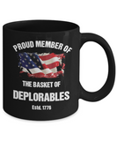 Proud Member of The Basket of Deplorables Mug - The VIP Emporium
