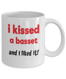 Basset Hound Lover Gift Mug - I Kissed a Basset - The VIP Emporium