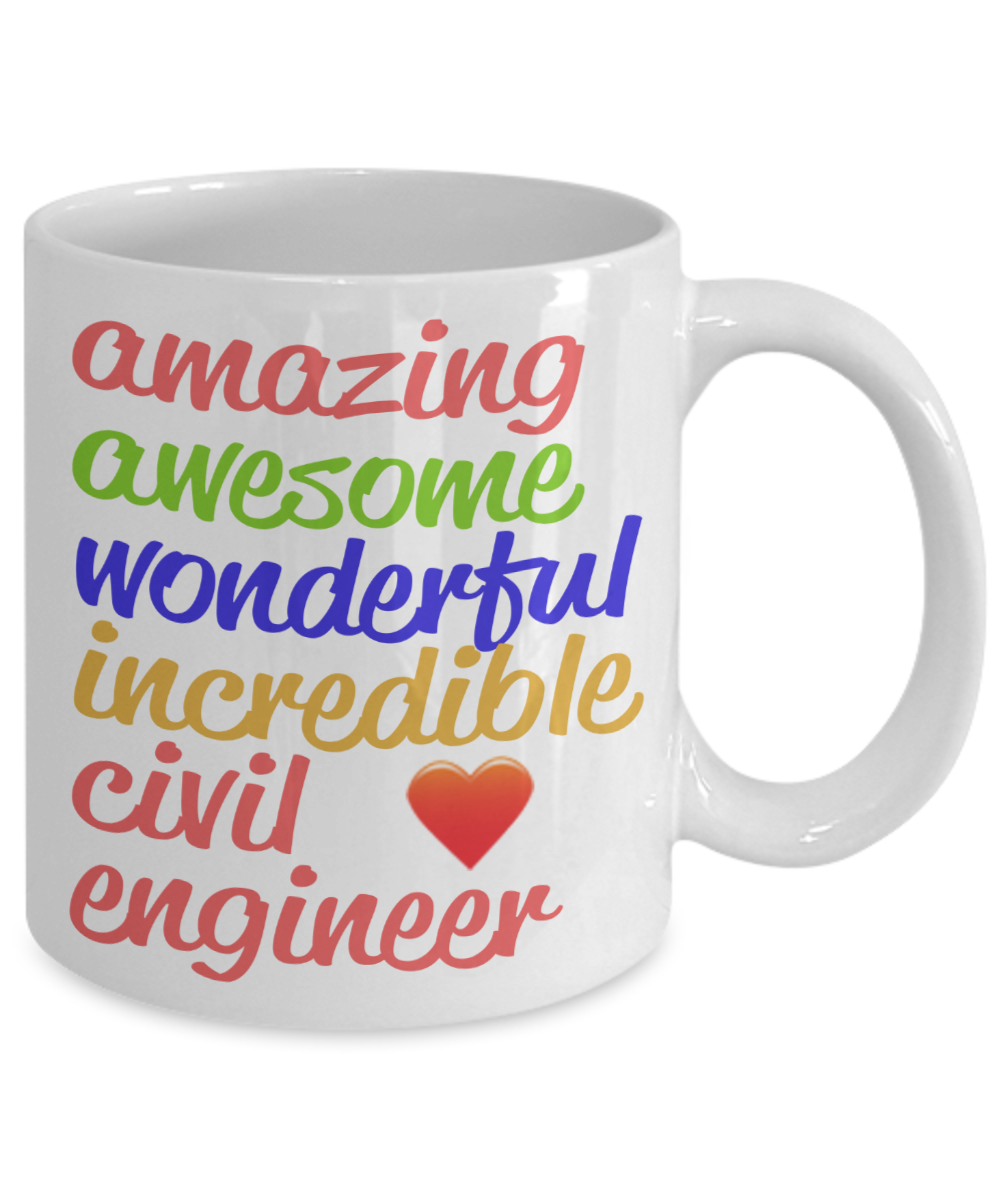 Amazing Awesome Civil Engineer Gift Mug - The VIP Emporium