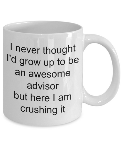 Advisor Gift Mug - Service Advisor Gifts - Academic Advisor - The VIP Emporium