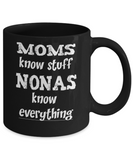 Nona Gift Coffee Mug - Nonas Know Everything - The VIP Emporium