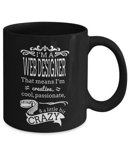 Crazy Web Designer Mug - The VIP Emporium