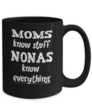Nona Gift Coffee Mug - Nonas Know Everything - The VIP Emporium