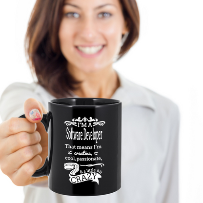 Crazy Software Developer Mug - The VIP Emporium