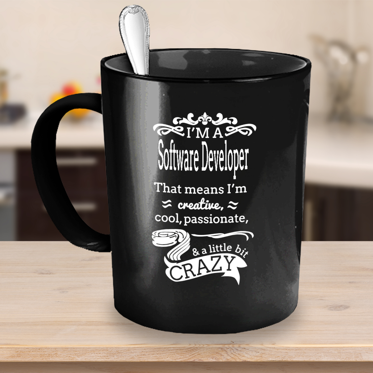 Crazy Software Developer Mug - The VIP Emporium