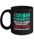 Design Engineer Gift Mug - Funny Message - The VIP Emporium