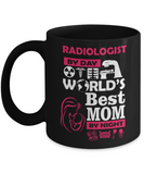 Radiologist Gift Mug - World's Best Mom - 11oz Ceramic, Printed in USA - The VIP Emporium