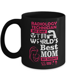 Radiology Technician Gift - World's Best Mom - 11oz Ceramic, Printed in USA - The VIP Emporium