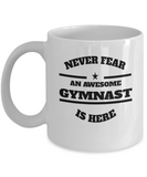 Awesome Gymnast Gift Coffee Mug - Never Fear - The VIP Emporium