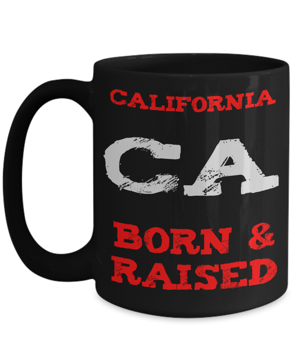 California Born Gift Mug - Gift for Californian - The VIP Emporium