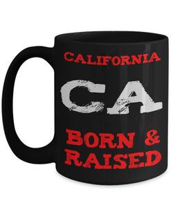California Born Gift Mug - Gift for Californian - The VIP Emporium