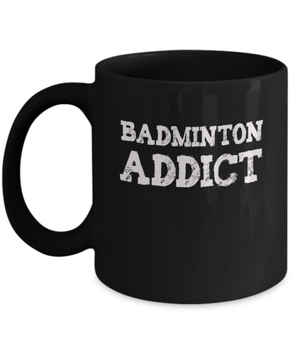 Badminton Addict Gift Mug - The VIP Emporium
