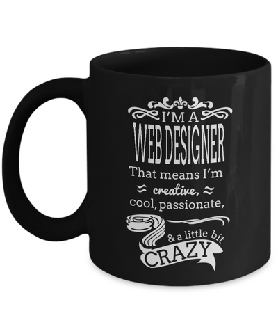 Crazy Web Designer Mug - The VIP Emporium