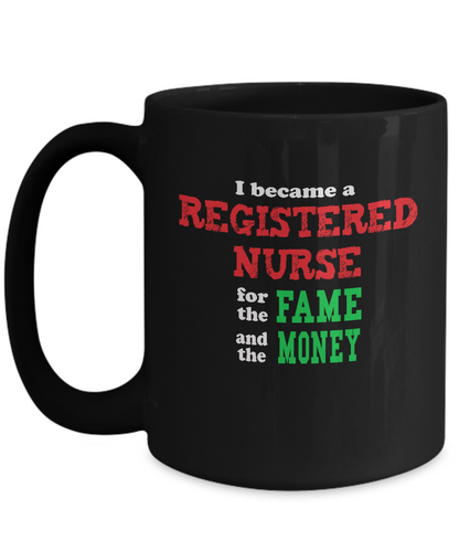 Registered Nurse Mug - Sarcastic Humor - Gift Idea - The VIP Emporium