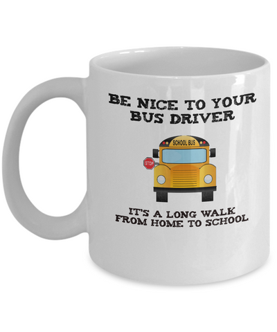 School Bus Driver Appreciation Gift Mug - The VIP Emporium
