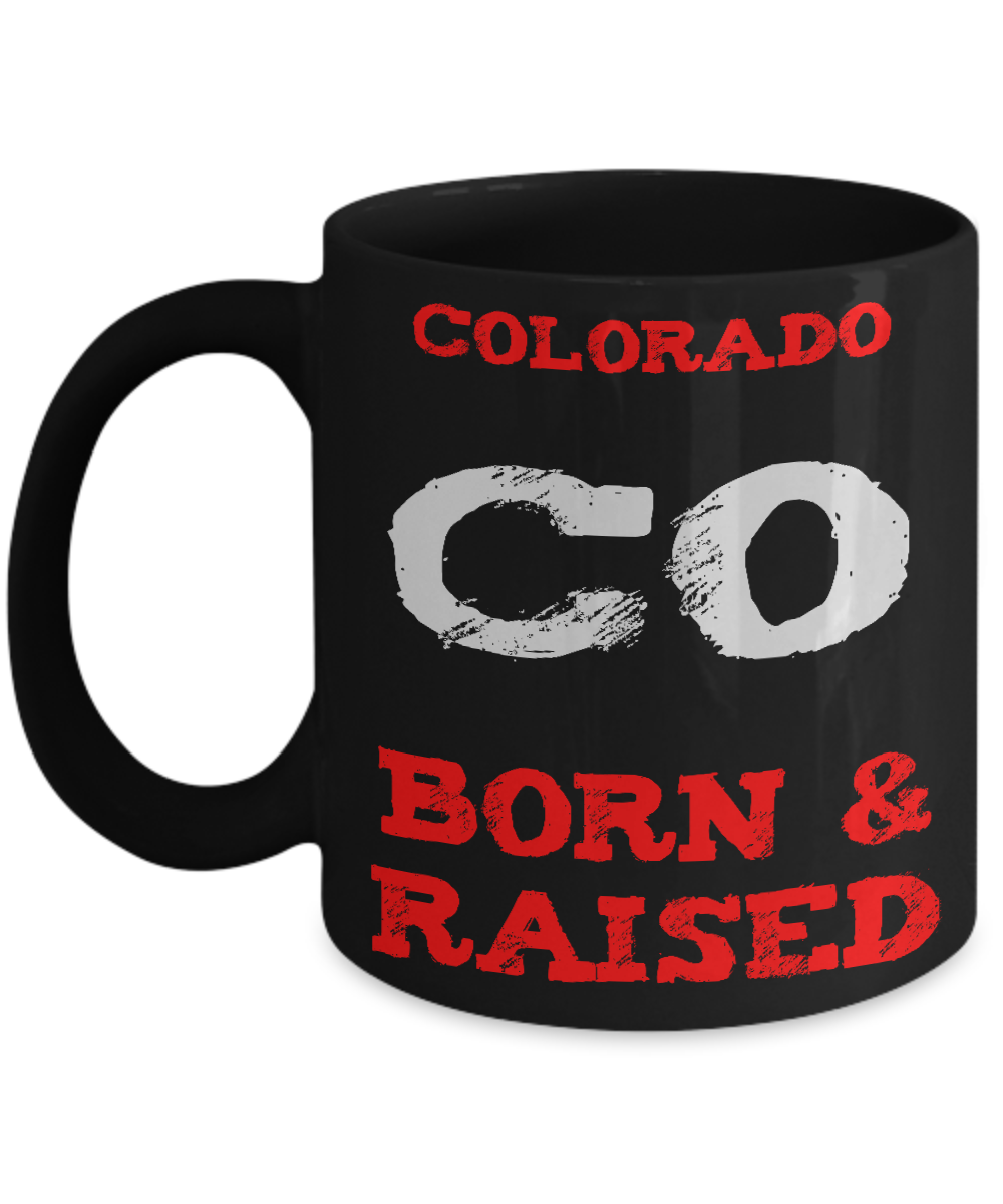Colorado Mug - Colorado Born & Raised - The VIP Emporium