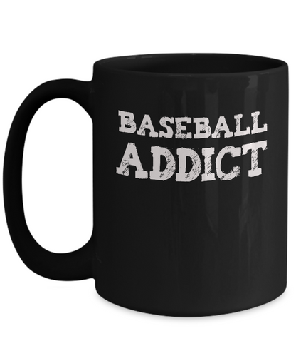 Baseball Fan Gift Mug - Baseball Addict - The VIP Emporium