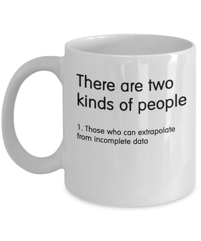 Science Humor - There are two kinds of people - Funny Mug for scientist or mathematician - The VIP Emporium