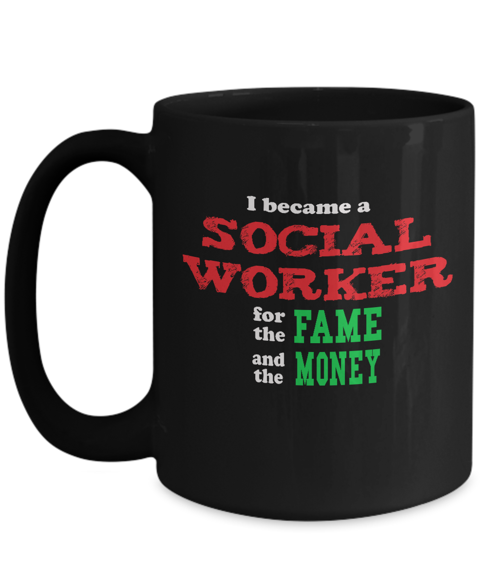 Social Worker Mug - Sarcastic Humor - Gift Idea - The VIP Emporium