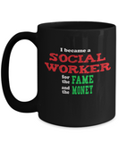 Social Worker Mug - Sarcastic Humor - Gift Idea - The VIP Emporium