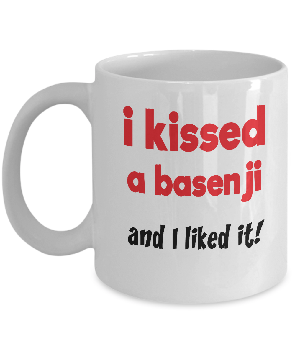 Basenji Dog Lover Gift Mug - I Kissed a Basenji - The VIP Emporium