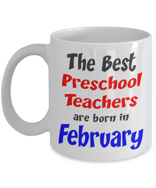 Preschool Teacher February Birthday gift - The VIP Emporium