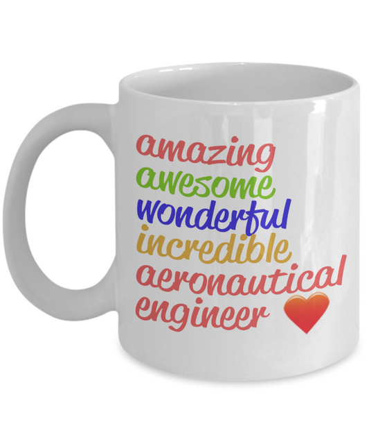 Amazing Awesome Aeronautical Engineer Mug - The VIP Emporium