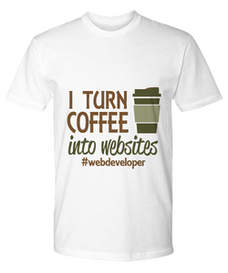 Webdeveloper powered by coffee - The VIP Emporium