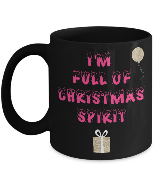 Christmas Spirit fun gift mug - The VIP Emporium