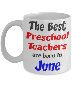 Preschool Teacher June Birthday Gift - The VIP Emporium