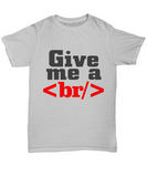 HTML Shirt - Gift for Coders - The VIP Emporium