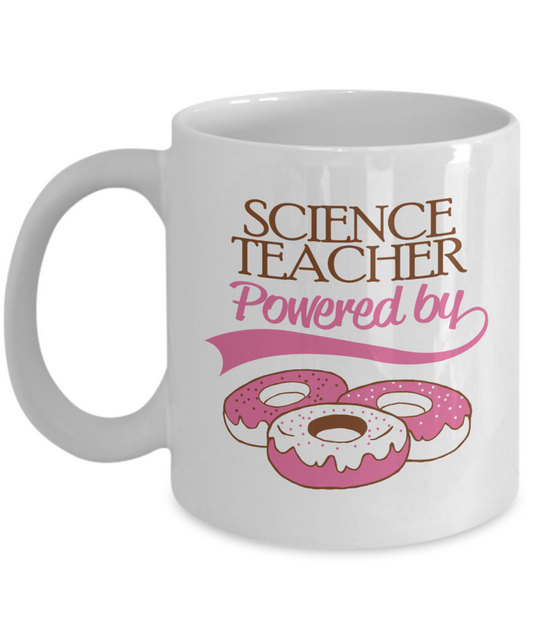 Science Teacher Powered by Donuts - The VIP Emporium