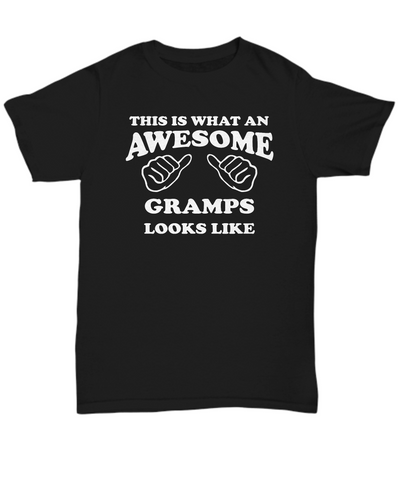 Awesome Gramps Gift Shirt for Grandfather - The VIP Emporium