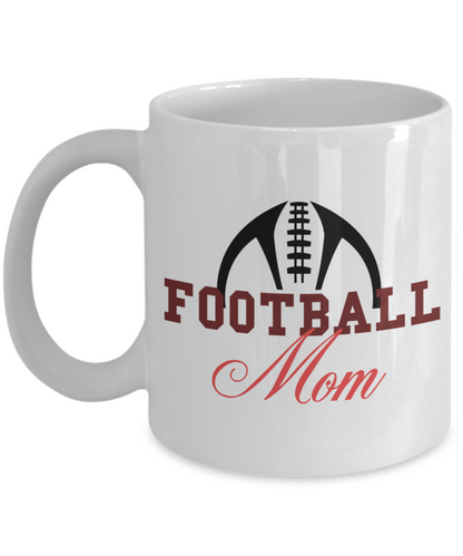 Football Mom fun gift mug - The VIP Emporium