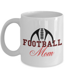 Football Mom fun gift mug - The VIP Emporium