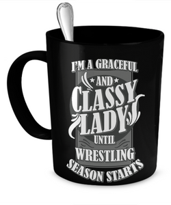 Classy Lady Wrestling Mug - The VIP Emporium